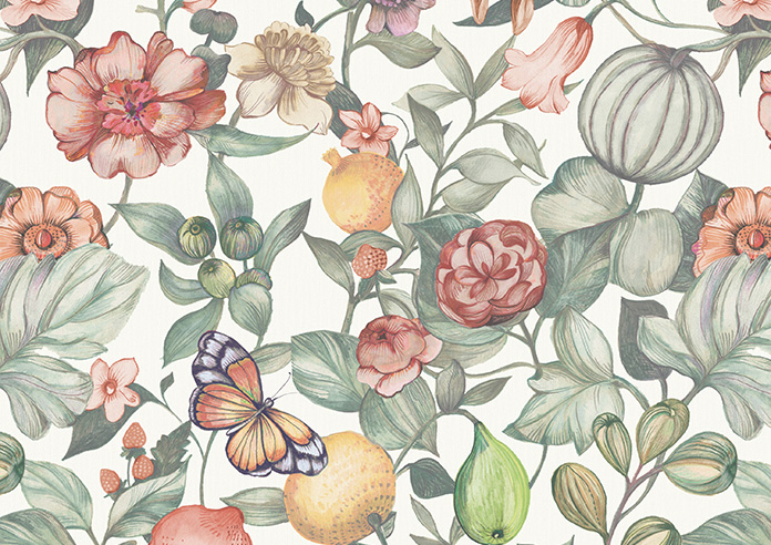Clemence, Orange - Roller Blind - Image 6